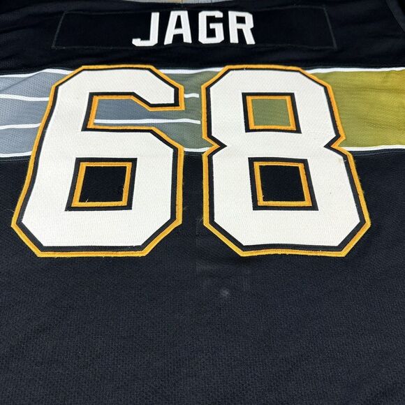Authentic Starter Pittsburgh Penguins Jagr RoboPen Gradient Jersey Size 54R Capt - Picture 11 of 16